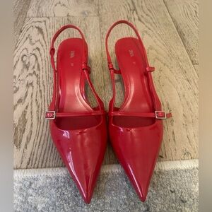 Zara Pointed Kitten Heel